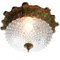 Crystal Glass Kronaru Ceiling Lamp, Image 2