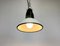 Small Vintage Soviet Industrial Pendant Light in White Enamel, 1960s 10