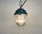 Industrial Soviet Bunker Pendant Light in Blue, 1970s, Image 10