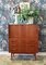 Danish Teak Cabinet with Two Sliding Doors & Three Drawers 9