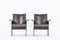Vintage Armchairs in Leather by Tito Agnoli for Matteo Grassi, 1970, Set of 2 2