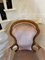 Antique Victorian Carved Walnut Armchair 5