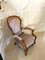 Antique Victorian Carved Walnut Armchair 3