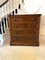 Antique Victorian Mahogany Chest of Drawers 1