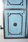 Antique Oversized Blue Iron Double Doors, 1880s 11