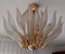 Lampada da soffitto vintage in vetro di Murano di Franco Luce, Immagine 1