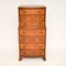 Antique Burr Walnut Chest of Drawers 1