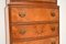 Antique Burr Walnut Chest of Drawers, Image 6