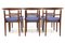Rosewood & Teak Dining Chairs by Helge Sibast & Børge Rammerskov, Denmark, 1960s, Set of 6 5