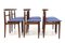 Rosewood & Teak Dining Chairs by Helge Sibast & Børge Rammerskov, Denmark, 1960s, Set of 6 6