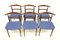 Rosewood & Teak Dining Chairs by Helge Sibast & Børge Rammerskov, Denmark, 1960s, Set of 6 4
