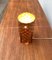 Lampada da tavolo Mid-Century impiallacciata in legno di Vamhus, Svezia, anni '60, Immagine 8