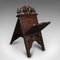 Antique Carved Folio Stand 1