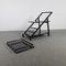 Black Laquered Ash Bar Trolley with Removable Tray, 1970s, Image 3
