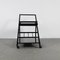 Black Laquered Ash Bar Trolley with Removable Tray, 1970s 11