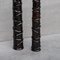 Mid-Century French Tall Wooden Decorative Vases, Set of 2 12