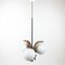 Bony Hanging Lamp in Glass and Wood 1