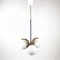 Bony Hanging Lamp in Glass and Wood 5