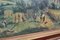 Desconocido, Paisaje rural con figuras, Óleo sobre lienzo, Enmarcado, Imagen 3