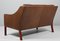 Brown Leather Model 2208 Two-Seat Sofa from Fredericia 2