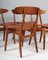 Oak and Aniline Leather Dining Chairs, Denmark, 1960s 7
