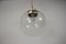 Mid-Century Big Glass Pendant by Kamenicky Senov, 1970s, Image 5