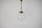 Mid-Century Big Glass Pendant by Kamenicky Senov, 1970s 1