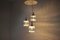 Mid-Century Adjustable Glass Chandelier by Pokrok Zilina, 1970s, Image 10