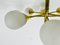 Mid-Century Modern Brass Chandelier from Kaiser Leuchten, 1960s 7