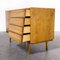 Oak Model U-458 Cabinet with Drawers by Jiri Jiroutek for Interieur Praha, 1950s 11