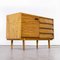 Oak Model U-458 Cabinet with Drawers by Jiri Jiroutek for Interieur Praha, 1950s 15