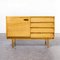 Oak Model U-458 Cabinet with Drawers by Jiri Jiroutek for Interieur Praha, 1950s 1