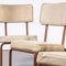Tubular Metal Upholstered Dining Chairs from Cox, 1970s, Set of 6 3