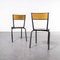French Stacking Chairs from Mullca, 1960s, Set of 2 6