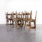 Oak Bentwood Dining Chair by Marcel Breuer for Luterma, 1950s, Set of 10 3