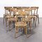 Oak Bentwood Dining Chair by Marcel Breuer for Luterma, 1950s, Set of 10, Image 1