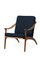 Lean Back Lounge Chair in Nabuk Teak from Warm Nordic 7