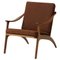 Lean Back Lounge Chair in Nabuk Teak from Warm Nordic, Image 1