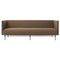 3-Sitzer Galore Sofa in Cappuccino Braun von Warm Nordic 1