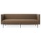 Three Seater Galore Sofa in Cappuccino Brown from Warm Nordic 2