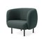 Cape Lounge Chair in Petrol Shade from Warm Nordic 3