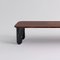 Large Sunday Coffee Table in Walnut and Black Marble by Jean-Baptiste Souletie, Image 3