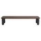 Large Sunday Coffee Table in Walnut and Black Marble by Jean-Baptiste Souletie 1