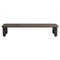 Large Sunday Coffee Table in Walnut and Black Marble by Jean-Baptiste Souletie, Image 1