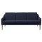 Mr Olsen Three Seater Sofa in Royal Blue from Warm Nordic, Image 1