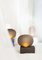 White Table Lamp in Smoky Grey from Pulpo 12