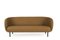 Three Seater Caper Sofa in Olive from Warm Nordic 2