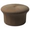 Pouf Grace in marrone cappuccino di Warm Nordic, Immagine 1