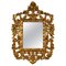 Italian Gilded Carved Wood Mirror, Image 1