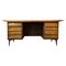 Bureau en Bois Attribué à Melchiorre Bega, Italie, 1950s 1